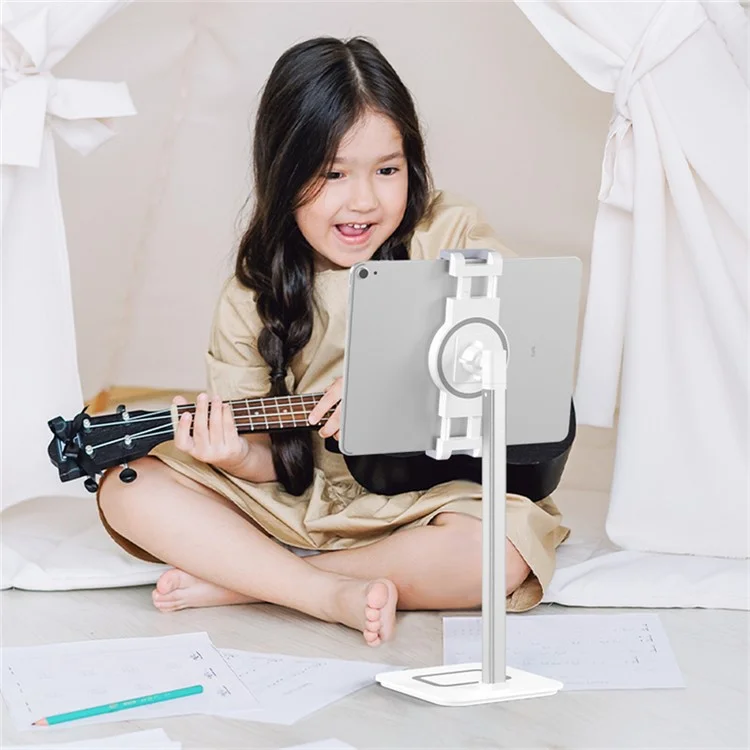 Desktop Mobile Phone Tablet Holder Live Broadcast Bracket Height Adjustable Aluminum Alloy Stand