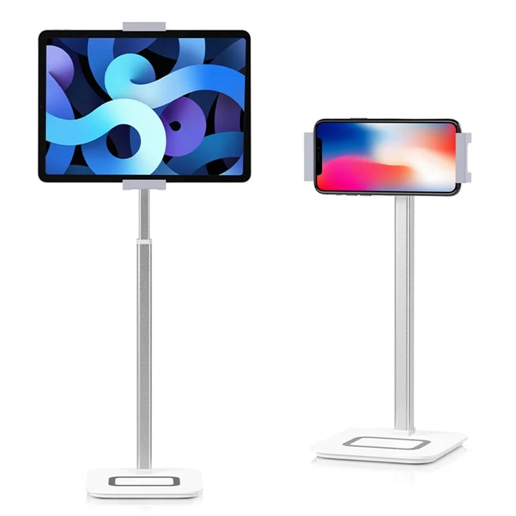 Desktop Mobile Phone Tablet Holder Live Broadcast Bracket Height Adjustable Aluminum Alloy Stand