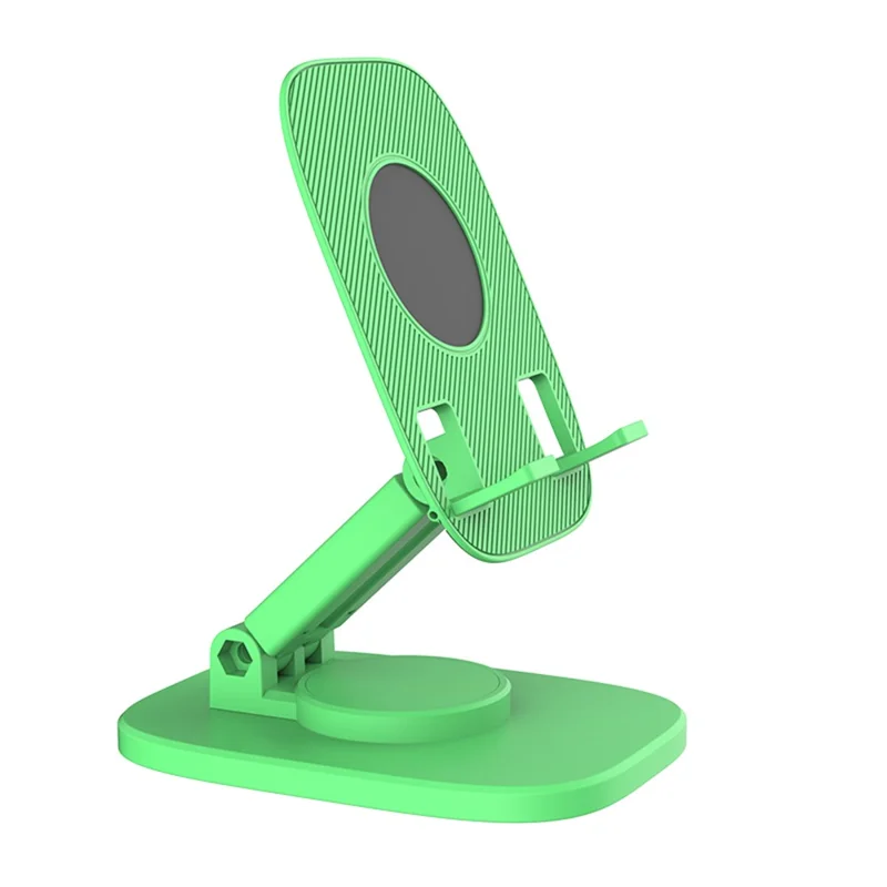 For 4-7.2inch Mobile Phone Holder Portable Desktop Stand Adjustable Folding Bracket - Green