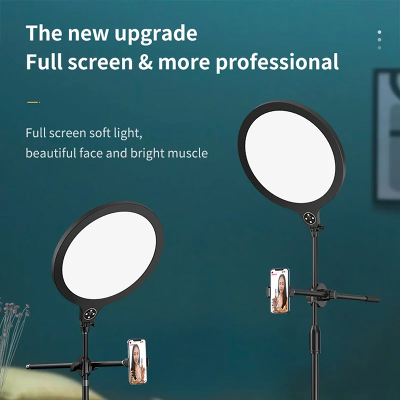 XIAOTIAN K13 26cm Dimmable Desktop Fill Light 90 Degree Adjustable for Live Broadcast Video Shooting, Standard Version