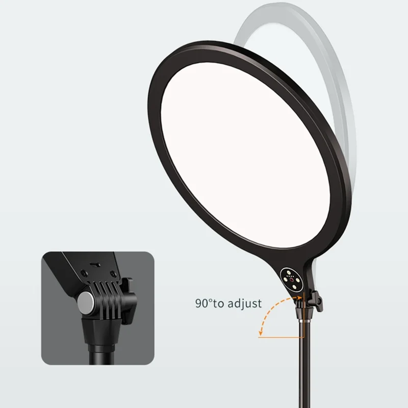 XIAOTIAN K13 26cm Dimmable Desktop Fill Light 90 Degree Adjustable for Live Broadcast Video Shooting, Standard Version