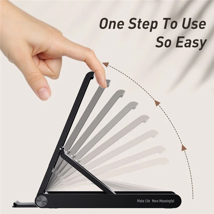 ESSAGER Universal Foldable Mobile Phone Holder Adjustable Desktop Cellphone Bracket Stand - White