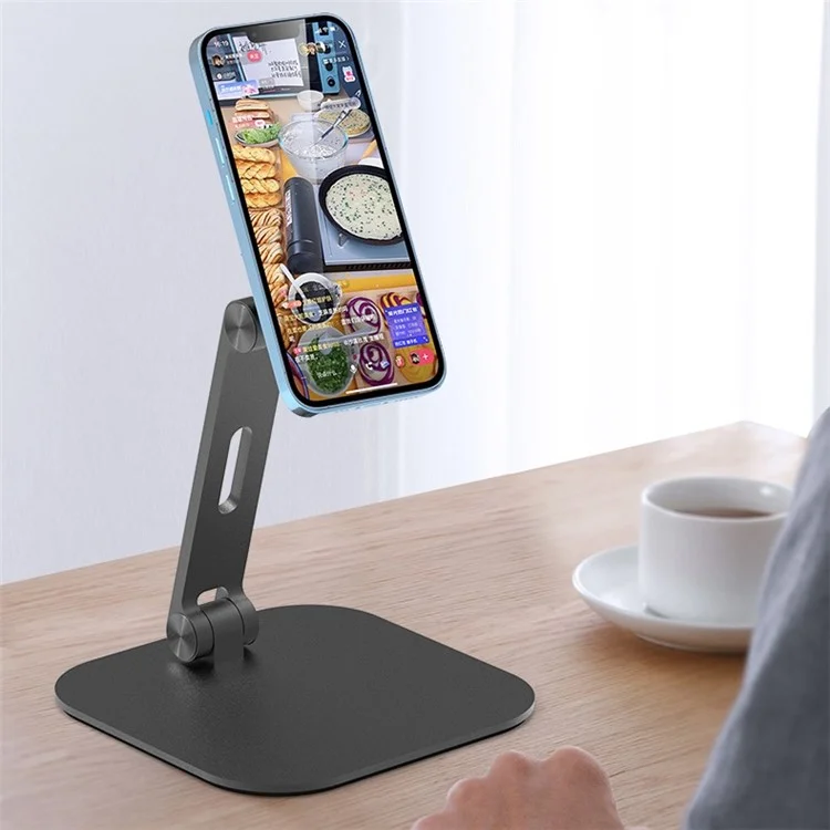 R-JUST HZ28 Magnetic Absorption Desktop Bracket 360 Degree Rotating Phone Holder Stand
