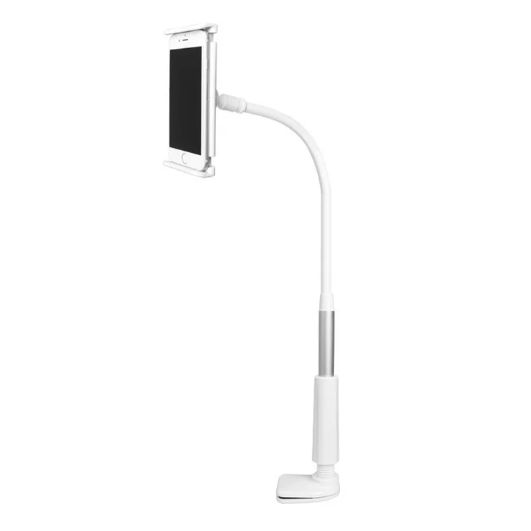 LP-6 84 cm Desktop Staffa Desktop 360 Gradi Porta Tablet a Rotazione a Rotazione Per Ipad - D'argento
