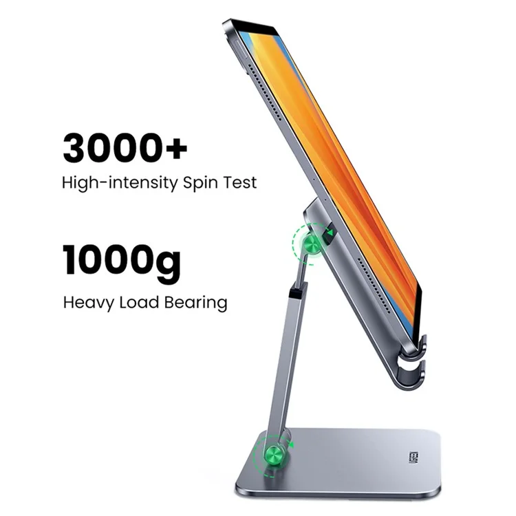 UGREEN 90443 Liftable Tablet Stand Folding Desktop Bracket for iPhone 14 Pro Max / iPad Pro 12.9"
