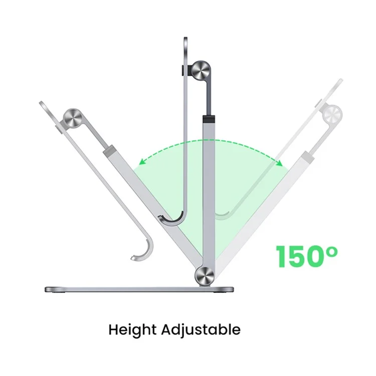 UGREEN 90443 Liftable Tablet Stand Folding Desktop Bracket for iPhone 14 Pro Max / iPad Pro 12.9"