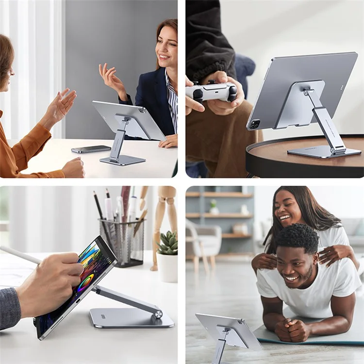 UGREEN 90443 Liftable Tablet Stand Folding Desktop Bracket for iPhone 14 Pro Max / iPad Pro 12.9"