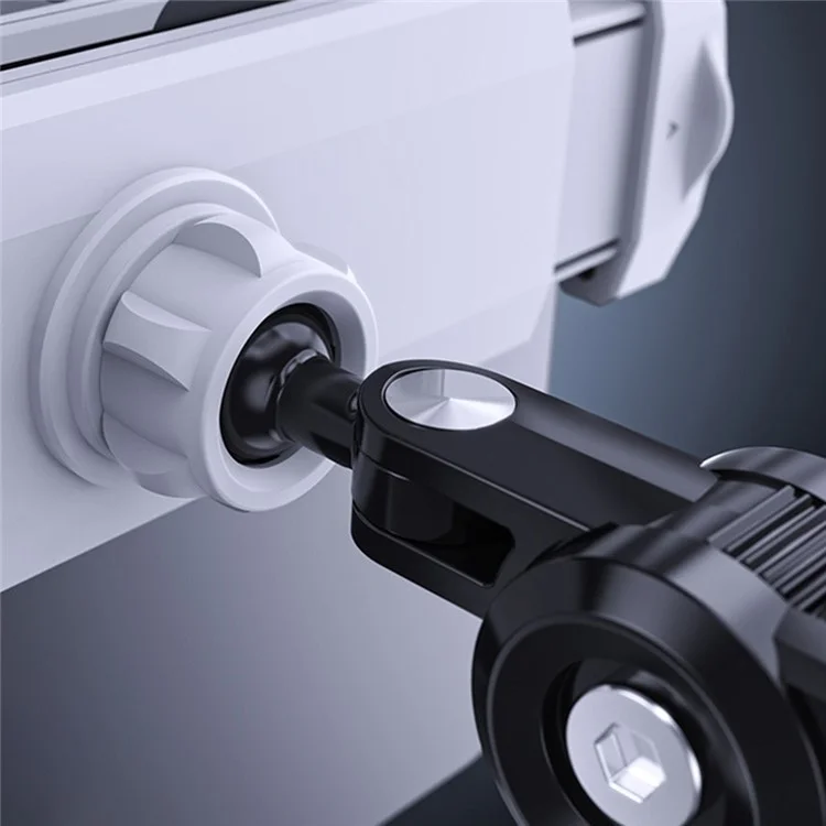 BONERUY P76 Braccio di supporto regolabile Lazy Holder per iPhone, iPad Multi-Angle Rotating Cell Phone Stand con Clip per Bedside Desktop - Nero