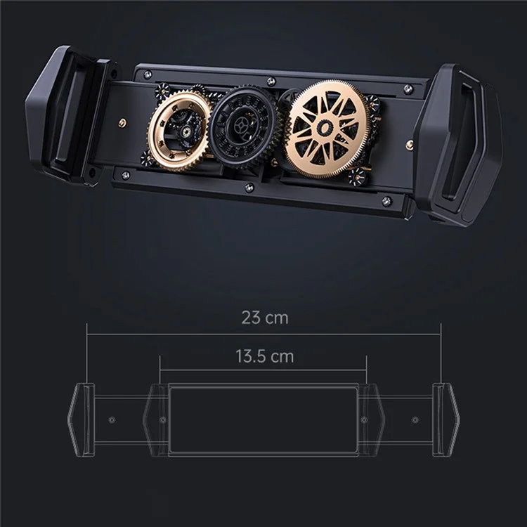 BONERUY P76 Braccio di supporto regolabile Lazy Holder per iPhone, iPad Multi-Angle Rotating Cell Phone Stand con Clip per Bedside Desktop - Nero