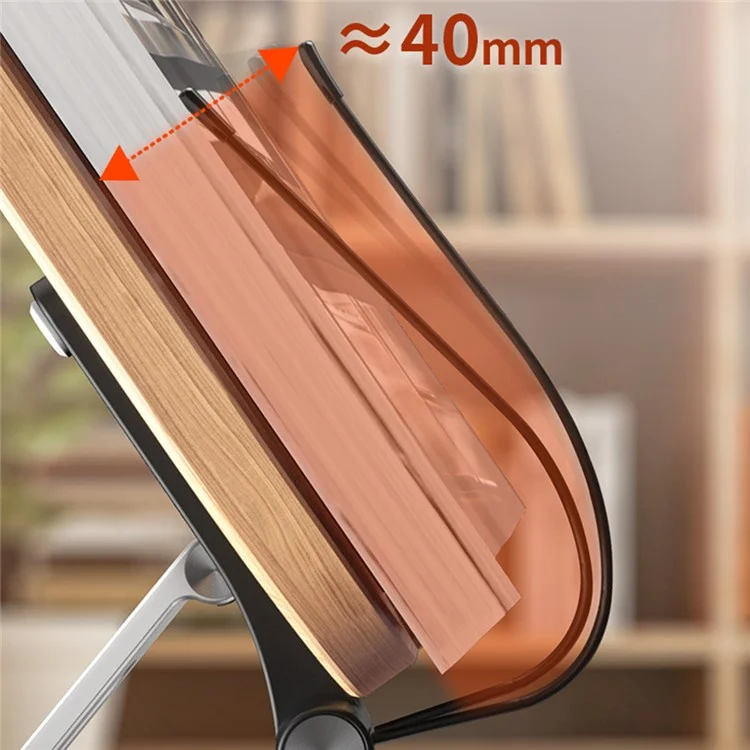 BONERUY R04 Soporte de escritorio giratorio para libros de texto, recetas y tabletas