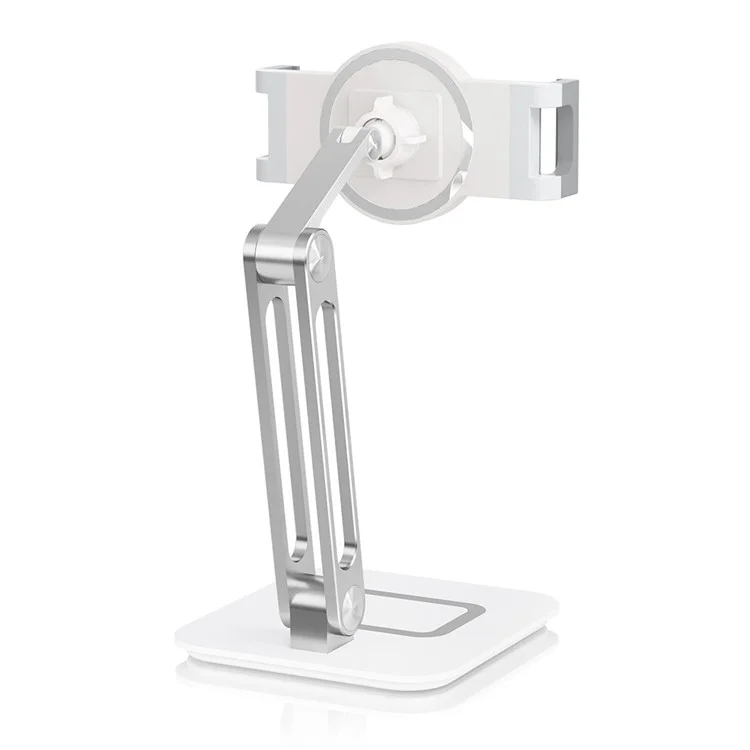 RS718 4.7" - 12.9" Cell Phone Tablet Stand Holder 360 Degree Rotating Adjustable Foldable Desktop Stand with Heavy Duty Base