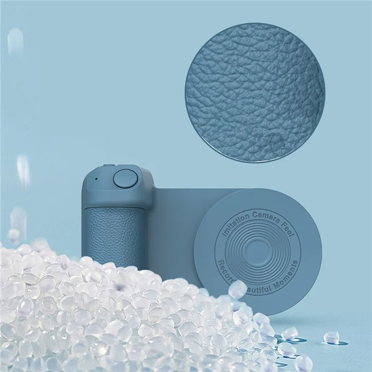 Support de téléphone portable magnétique de caméra de bureau Bluetooth anticollision Selfie Device Wireless Charging - Pourpre