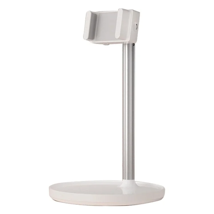 X7s Height Angle Adjustable Cell Phone Desktop Bracket Stand Anti-slip Tablet Holder Desk Mount Holder - White