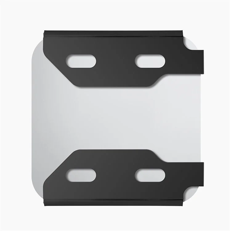 TXESIGN 2Pcs / Set pour Mac Studio Computer Wall Mount Shelf Thicken Acrylic Storage Rack