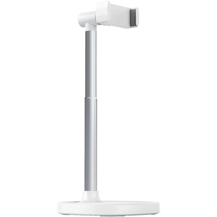 X66 Lifting Mobile Phone Stand 360 Grad Drehung Handy-Clip Schreibtisch-Halterung - Weiß