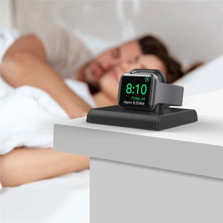 AHASTYLE PT117-1 Для держателя зарядного устройства Apple Watch, зарядная подставка, базовая станция для смарт-часов - черный