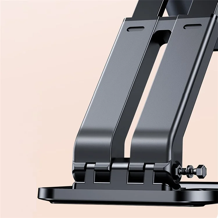 T8 Desktop Biaxial Phone Foldable Stand Adjustable Telescopic Mobile Phone Tablet Holder - Weiß