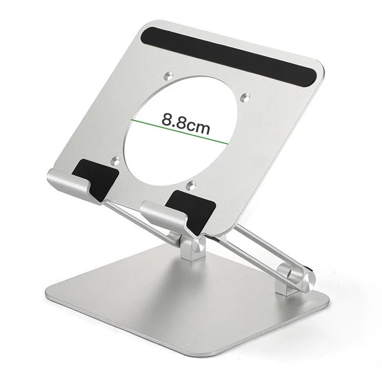 D56-3 Para iPad Suporte de Mesa Dobrável de Liga de Alumínio para Tablet de até 12,9 polegadas