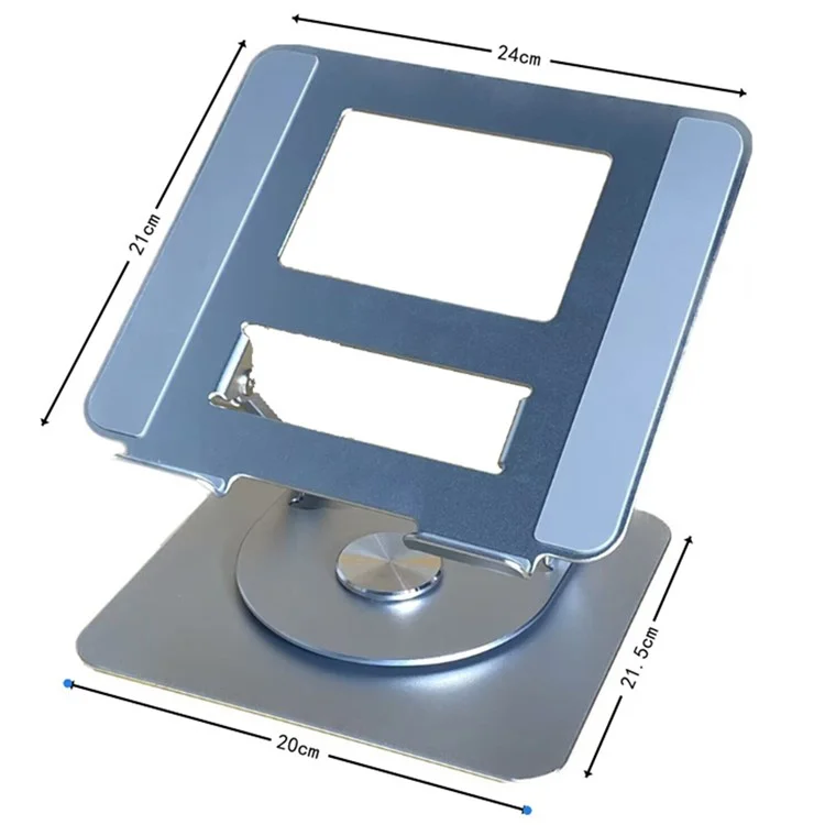 D089 Hollow Panel Foldable Notebook Stand Heat Dissipation Aluminum Alloy Laptop Riser Desktop Bracket