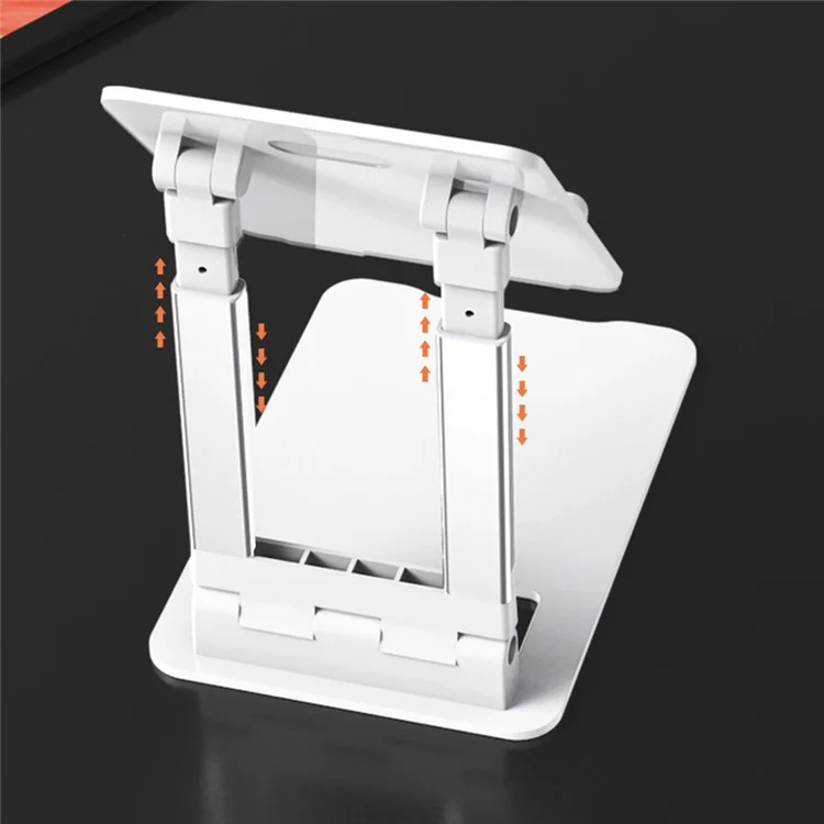 K28 Universal Foldable Aluminum Alloy Tablet Desktop Bracket Adjustable Tablet Holder Stand - Black
