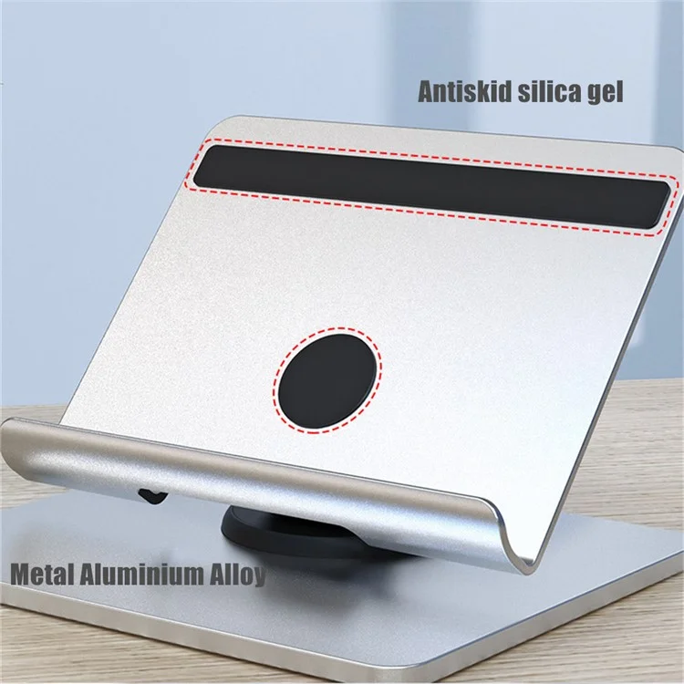 TM08 Foldable Aluminum Alloy Tablet Holder Stand Lazy Desktop Adjustable Phone Tablet Bracket