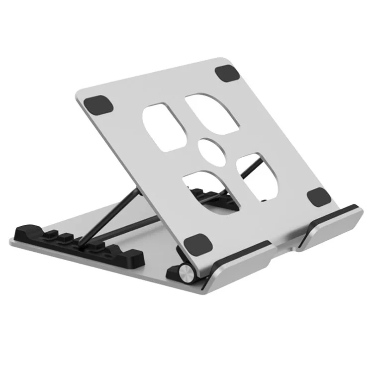 TM10 Faltbarer Laptop-Tablet-Halter aus Aluminiumlegierung, höhenverstellbar, für den Schreibtisch