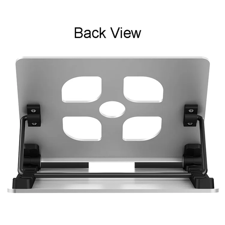 TM10 Faltbarer Laptop-Tablet-Halter aus Aluminiumlegierung, höhenverstellbar, für den Schreibtisch