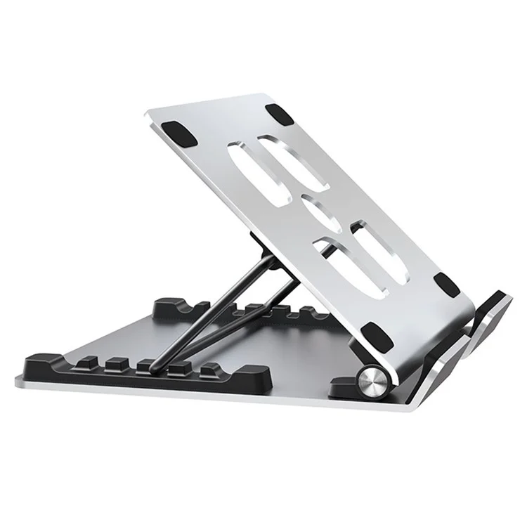 TM10 Faltbarer Laptop-Tablet-Halter aus Aluminiumlegierung, höhenverstellbar, für den Schreibtisch