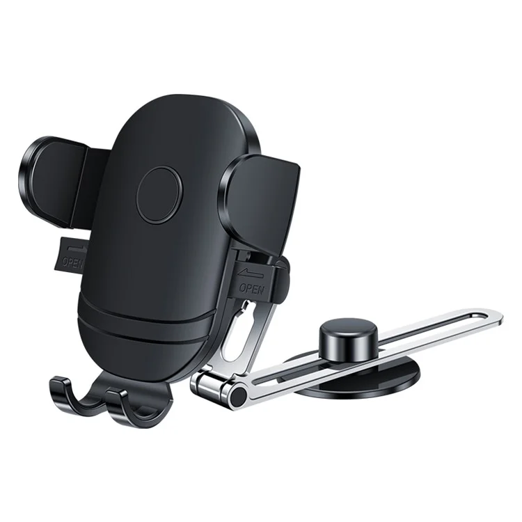 F17 Car Dashboard Screen Mount Phone Holder Stand Adhesive Rotatable Cellphone Bracket - Silber