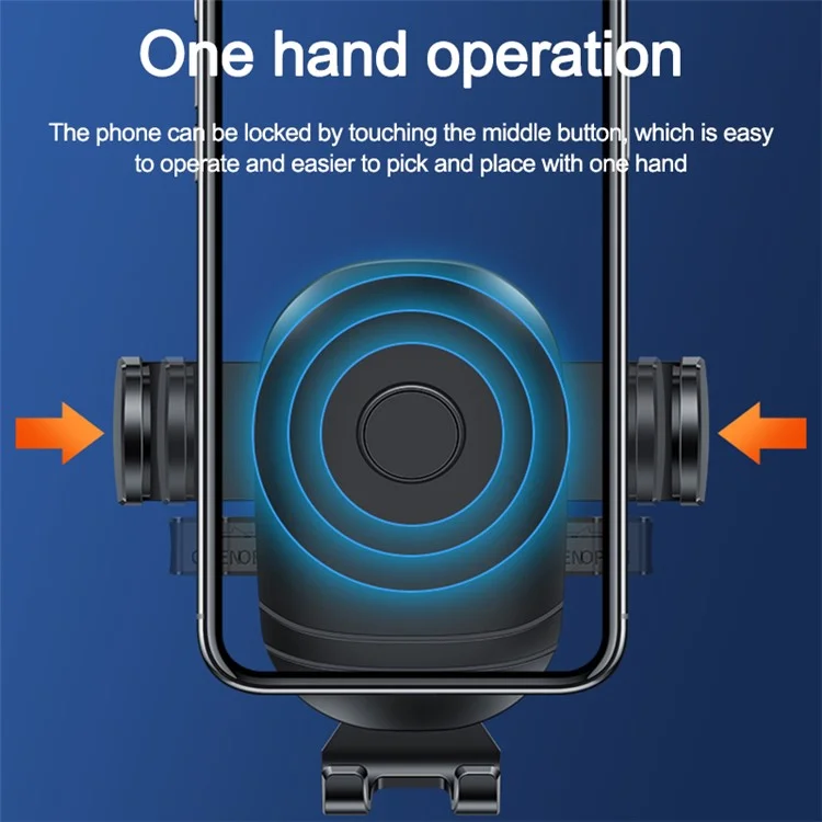 F17 Car Dashboard Screen Mount Phone Holder Stand Adhesive Rotatable Cellphone Bracket - Silber