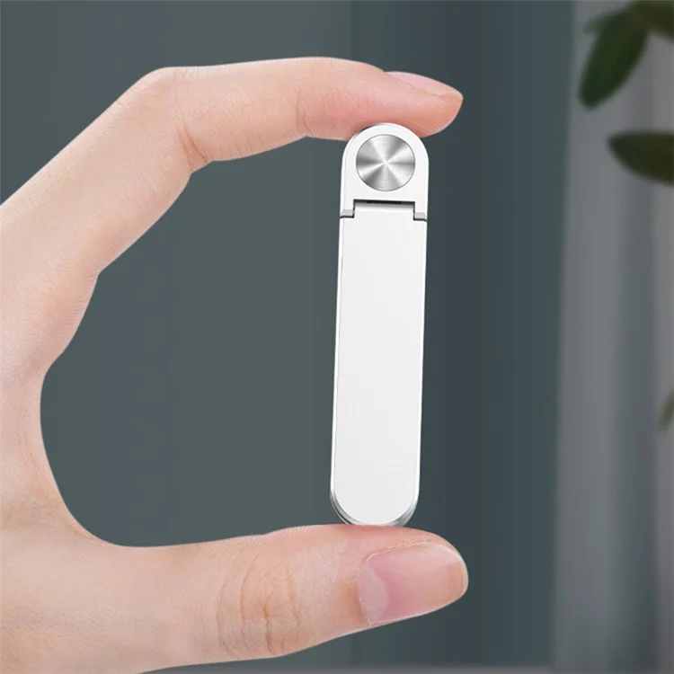 H07 Hidden Faltbare Handy-Halterung Mini selbstklebend Metall Handy Schreibtisch Ständer