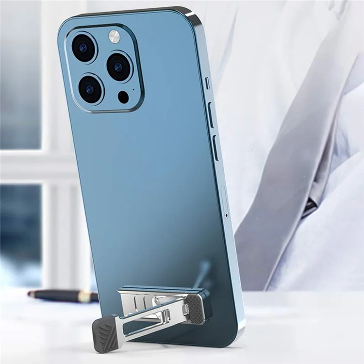 Suporte de Celular L Bracket Ultraslim de Liga de Zinco Dobrável para Tablet