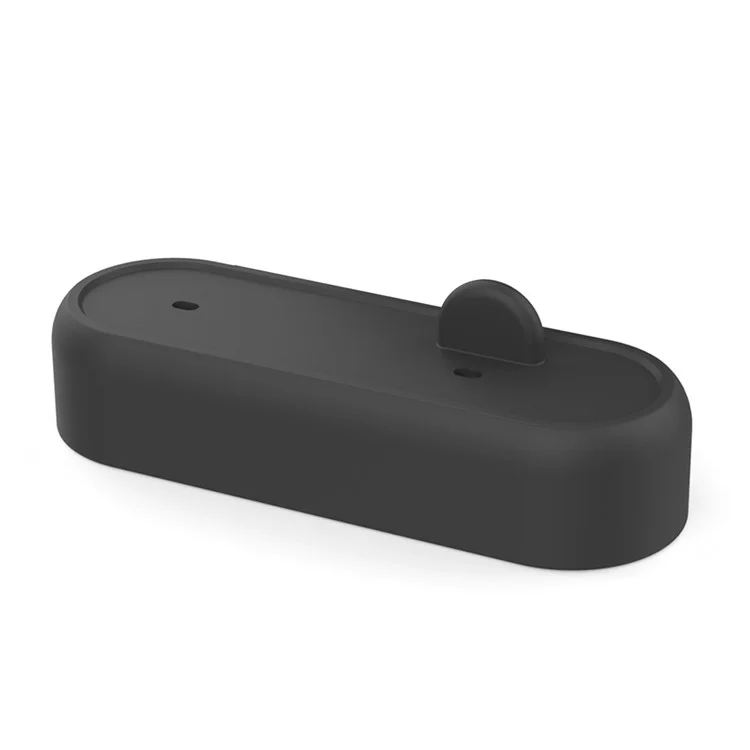 AHASTYLE PT55 2 in 1 Charging Dock Bracket for AirPods / iPhone Silicone Stand Holder - Black