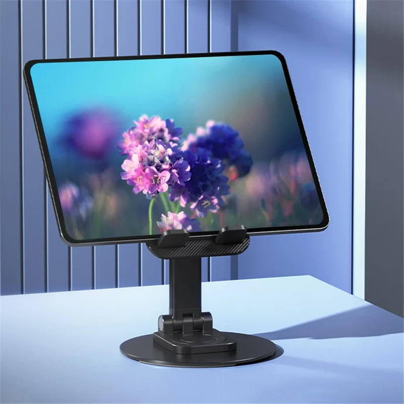 WEKOME S102 Suporte de Mesa de Telefone Rotativo Desktop Feito de Liga de Alumínio Dobrável Mini Suporte para Tablet - Branco