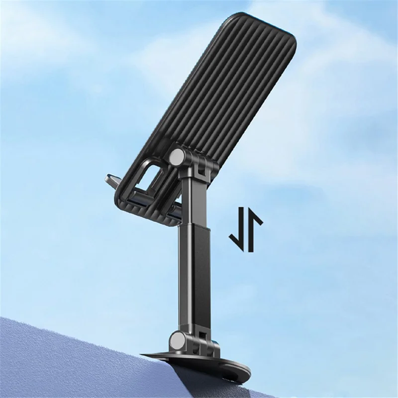 WEKOME S102 Suporte de Mesa de Telefone Rotativo Desktop Feito de Liga de Alumínio Dobrável Mini Suporte para Tablet - Branco