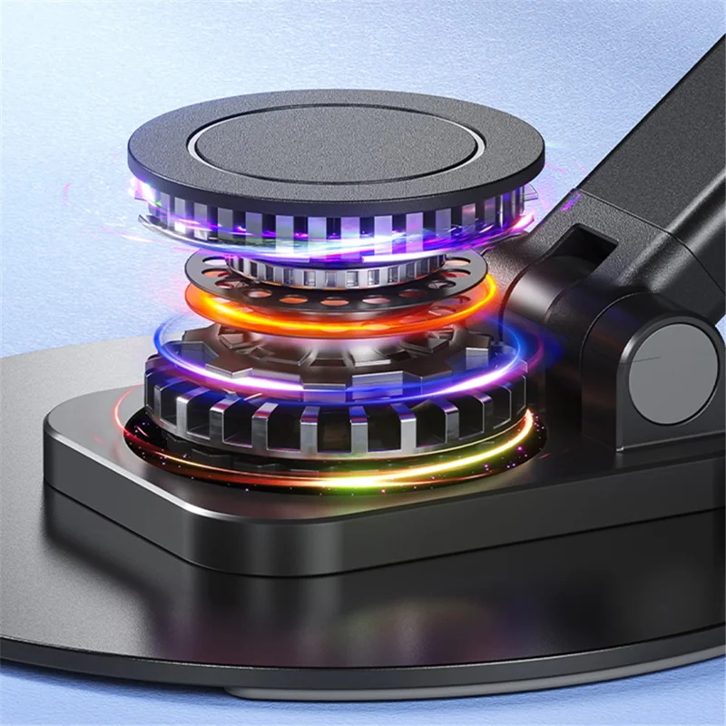 WEKOME S102 Suporte de Mesa de Telefone Rotativo Desktop Feito de Liga de Alumínio Dobrável Mini Suporte para Tablet - Branco