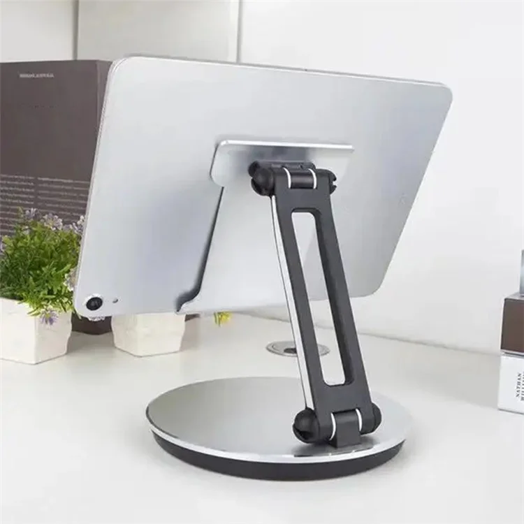 TM04 Foldable Aluminum Alloy Tablet Bracket Desktop Adjustable Tablet Holder Stand