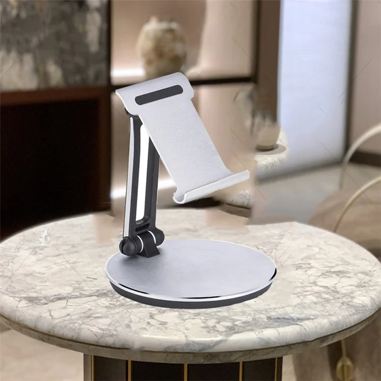 TM04 Foldable Aluminum Alloy Tablet Bracket Desktop Adjustable Tablet Holder Stand