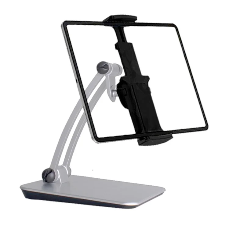 TM1901 Foldable 4.7-12.9inch Phone Tablet Stand Aluminum Alloy Plastic Desktop Rotatable Tablet Holder