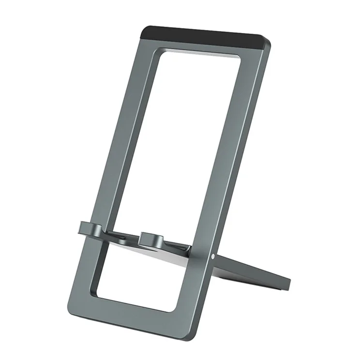 Soporte de Teléfono Plegable H18 para Tableta, Ajustable, de Aleación de Aluminio, Disipador de Calor, Soporte - Gris