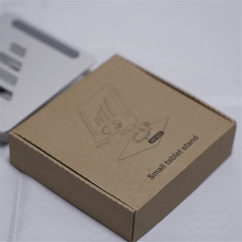 Suporte de mesa rotativo de liga de alumínio C4 para tablet, dobrável, mini PC, para dispositivos de 6 a 14 polegadas - Prata