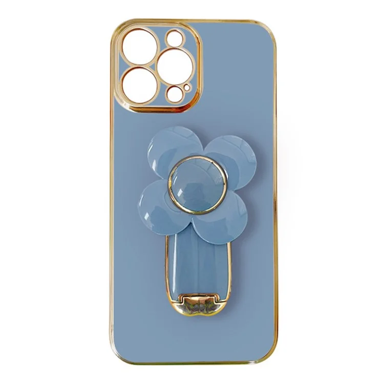 Multifunction Cartoon Windmill Mobile Phone Kickstand Adhesive Sticker Rotating Cellphone Kickstand Holder - Blue