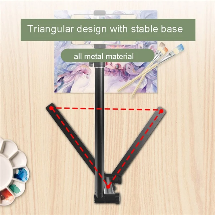 DT-06 Fill Light Table Tripod Desktop Shooting Bracket Overhead Stand for Vlog Cooking