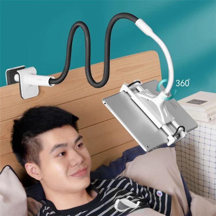 Bulk Purchasing SAIJI Datura II 120cm 4.7"-12.9" Phone Tablet Clip Holder Table Bedside Clamp Cellphone Stand