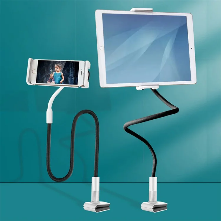 Bulk Purchasing SAIJI Datura II 120cm 4.7"-12.9" Phone Tablet Clip Holder Table Bedside Clamp Cellphone Stand