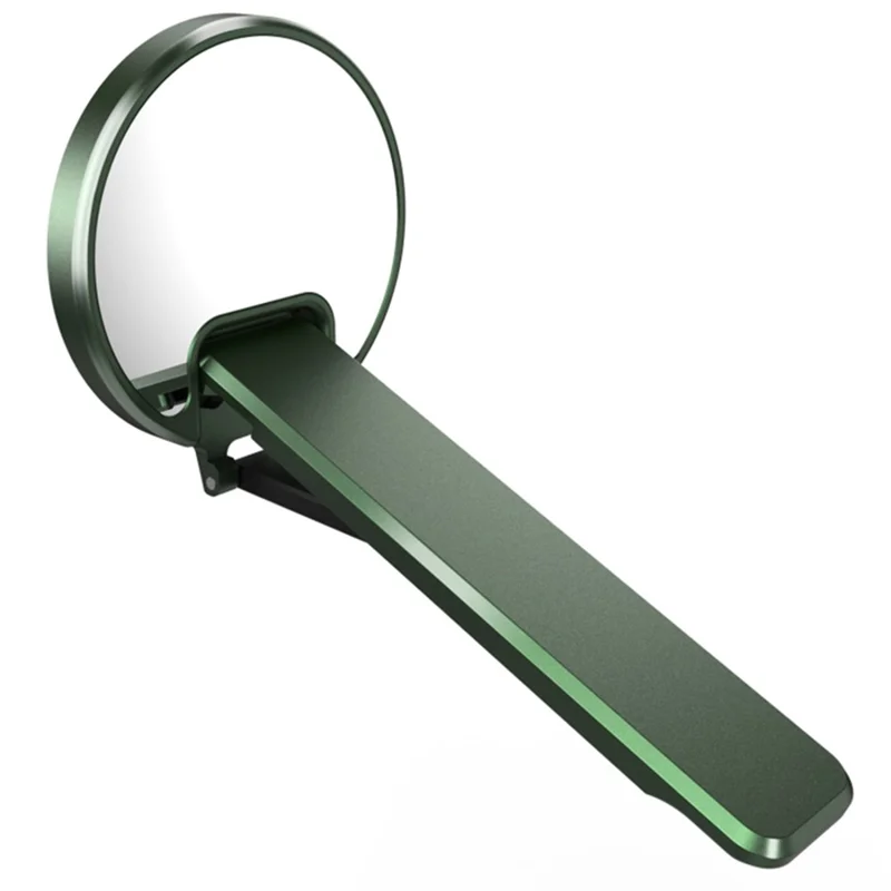 Cell Phone Ultra Thin Kickstand Folding Phone Back Stand Rotating Aluminum Alloy Phone Holder - Verde