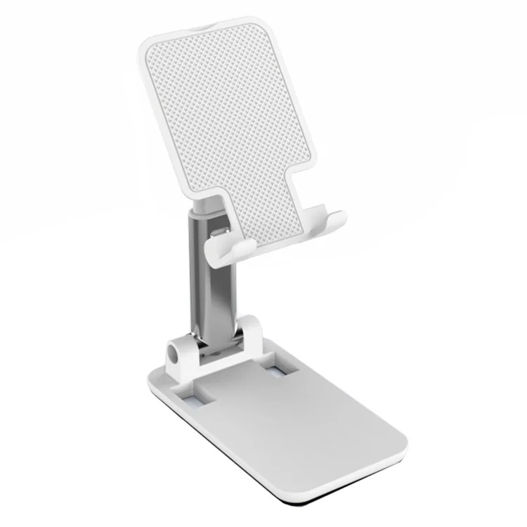 Soporte de Teléfono Plegable CCT18 Para Altura Del Escritorio ABS ABS ABS Portátil Cuna Portátil de Teléfono Celular - Blanco