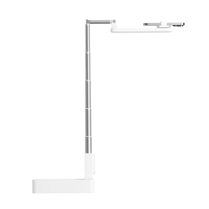 V10 Integrate Cell Phone Holder Multifunctional Live Streaming Fill Light Cell Phone Clip - Pink