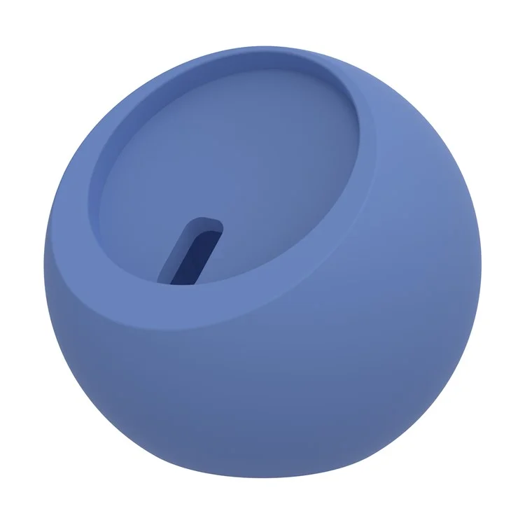 CHOETECH H050 Silicone Telefone Stand Stand Compatível Com Iphone 14 / 13 / 12 Série, Iwatch Charger Titular - Azul