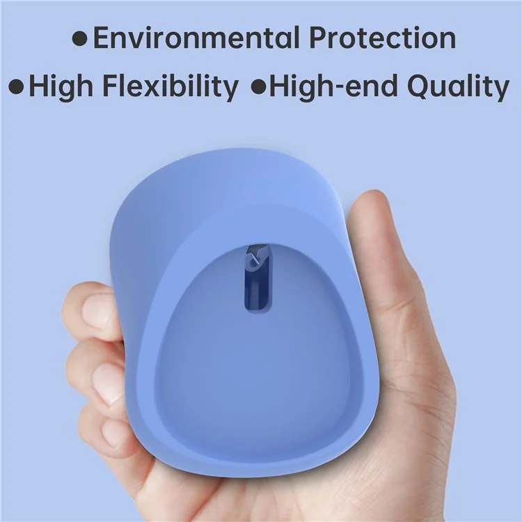 CHOETECH H050 Silicone Telefone Stand Stand Compatível Com Iphone 14 / 13 / 12 Série, Iwatch Charger Titular - Azul